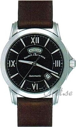 Maurice Lacroix Pontos Czarny/Skóra Ø40 mm PT6058-SS001-31E
