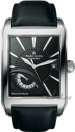 Maurice Lacroix Pontos Czarny/Skóra PT6167-SS001-330