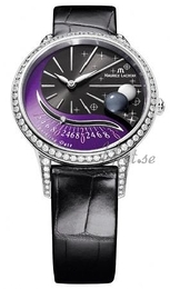 Maurice Lacroix Starside Purpurowy/Skóra Ø38 mm SD6007-WD501-330