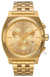 Nixon The Time Teller Żółte złoto/Stal w odcieniu złota Ø39 mm A972502-00