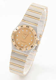 Omega Constellation 22.5 mm Żółte złoto/18 karatowe żółte złoto Ø25 mm 1272.15.00