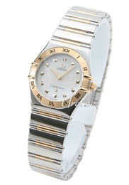 Omega Constellation Biały/18 karatowe żółte złoto Ø25 mm 1371.71.00