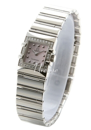 Omega Constellation Różowy/Stal 20x15 mm 1537.73.00