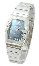 Omega Constellation Niebieski/Stal 33x25 mm 1586.72.00