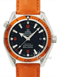 Omega Seamaster Planet Ocean Czarny/Skóra Ø42 mm 2909.50.38