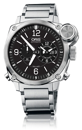 Oris Aviation BC4 Flight Timer Czarny/Stal Ø42.7 mm 01 690 7615 4164-07 8 22 58