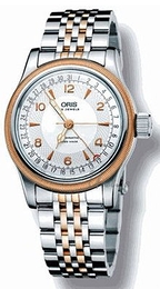 Oris Aviation Srebrny/Stal Ø32 mm 584 7558 4361 MB
