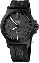 Oris Aviation Czarny/Guma Ø42 mm 735 7641 4764 RS