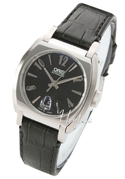 Oris Culture Frank Sinatra Czarny/Skóra 29x29 mm 561 7573 4064 LS