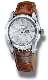 Oris Culture Srebrny/Skóra Ø41 mm 665 7549 4051 LS