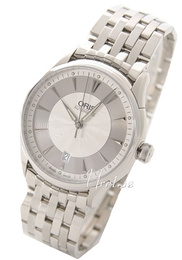 Oris Culture Srebrny/Stal Ø40 mm 733 7591 4051 MB