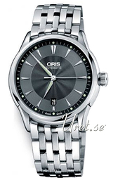 Oris Culture Artelier Date Czarny/Stal Ø40 mm 733 7591 4054 MB