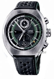 Oris Sport Czarny/Skóra Ø42 mm 677 7619 4154 LS