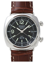 Panerai Contemporary Czarny/Skóra Ø42 mm PAM00098