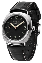 Panerai Historic Czarny/Skóra Ø42 mm PAM00338
