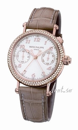 Patek Philippe Grand Complications Biały/Skóra Ø33.2 mm 7059R