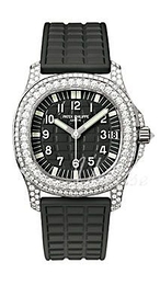 Patek Philippe Aquanaut Mysterious Black Czarny/Guma Ø35.2 mm 5069G/001