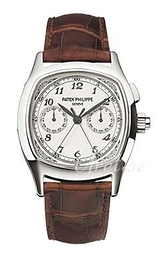 Patek Philippe Grand Complications Srebrny/Skóra 44.6x37 mm 5950A/001