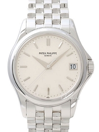 Patek Philippe Calatrava Biały/18 karatowe białe złoto Ø37 mm 5127/1G/001