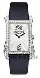 Patek Philippe Gondolo Biały/Satyna 40x27 mm 4973G/001