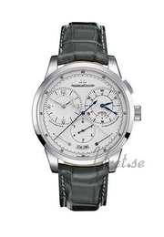 Jaeger LeCoultre Duomètre Duomètre À Chronographe Srebrny/Skóra Ø42 mm 6016490