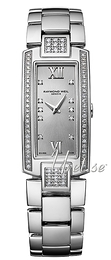 Raymond Weil Shine Srebrny/Stal 44x19 mm 1500-ST2-00685