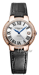 Raymond Weil Jasmine Srebrny/Skóra Ø35 mm 2935-PCS-00659