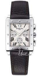 Raymond Weil Tango Różowy/Skóra 46x34 mm 4881-STC-00809