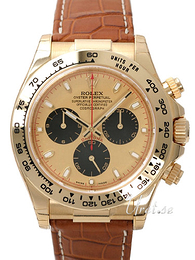 Rolex Daytona Biały/Skóra Ø40 mm 116518/4