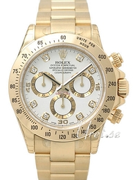 Rolex Daytona Biały/18 karatowe żółte złoto Ø40 mm 116528/20