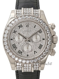 Rolex Daytona Zestaw diamentów/Skóra Ø40 mm 116599