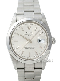 Rolex Oyster Perpetual Biały/Stal Ø35 mm 15200/9
