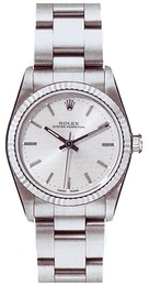 Rolex Oyster Perpetual Srebrny/Stal Ø34 mm 77014