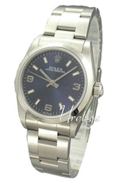 Rolex Oyster Perpetual Niebieski/Stal Ø34 mm 77080