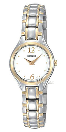 Seiko Dress Ladies Biały/Stal Ø22 mm SUJG06