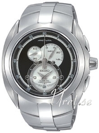 Seiko Arctura Czarny/Stal Ø41 mm SNL047P1