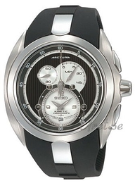 Seiko Arctura Czarny/Guma Ø41 mm SNL051P1