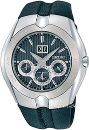 Seiko Arctura Czarny/Skóra Ø45 mm SNP011P1