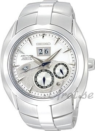 Seiko Arctura Biały/Stal Ø40 mm SNP029P1