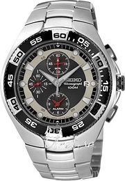 Seiko Chronograph Szary/Stal Ø42 mm SNA631
