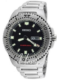 Seiko Divers Czarny/Stal Ø41 mm SHC055P1