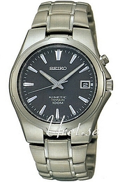 Seiko Kinetic Czarny/Tytan Ø39 mm SKA211