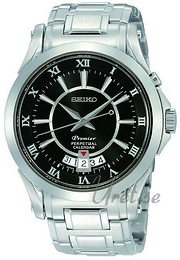 Seiko Premier Czarny/Stal Ø40 mm SNQ103P1