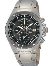Seiko Sportura Czarny/Tytan Ø44 mm SNA017P