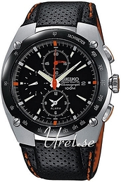 Seiko Sportura Czarny/Skóra Ø43 mm SNA481P1