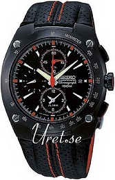 Seiko Sportura Czarny/Skóra Ø43 mm SNA595P1P2