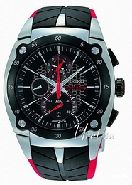 Seiko Sportura Czarny/Stal Ø43 mm SPC009P1