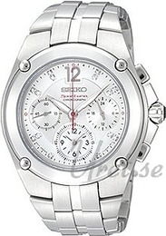 Seiko Sportura Srebrny/Stal Ø38 mm SRW895P1