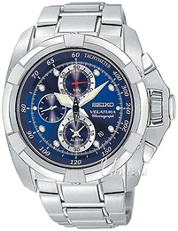 Seiko Velatura Niebieski/Stal Ø43 mm SNAA91P1
