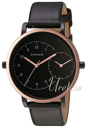 Skagen Hagen Czarny/Skóra Ø36 mm SKW2475